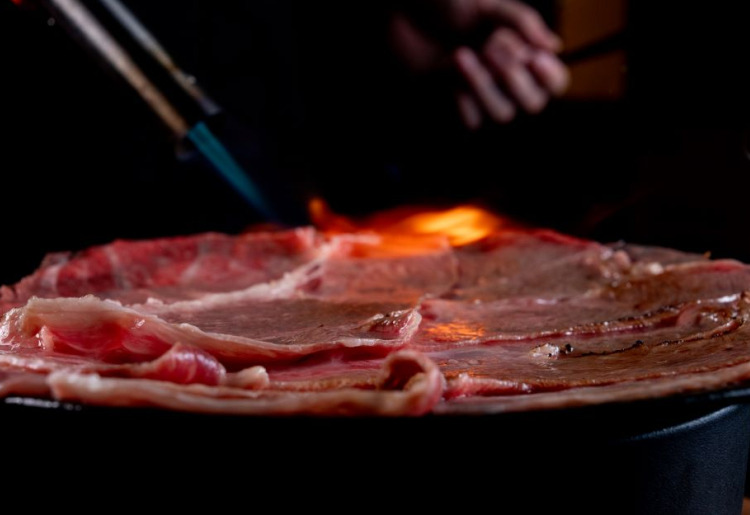 ▼焼しゃぶ【神戸牛170g】